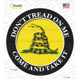 Come And Take It Gadsden Novelty Circle Sticker Decal Small