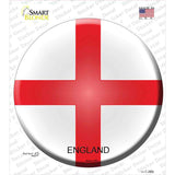 England Country Novelty Circle Sticker Decal