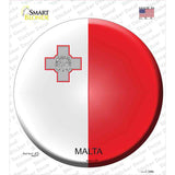 Malta Country Novelty Circle Sticker Decal