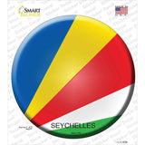 Seychelles Country Novelty Circle Sticker Decal
