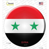 Syria Country Novelty Circle Sticker Decal