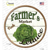 Farmers Market Lettuce Novelty Circle Sticker Decal Small