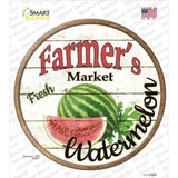 Farmers Market Watermelon Novelty Circle Sticker Decal Small