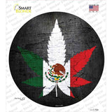 Mexican Pot Novelty Circle Sticker Decal Small