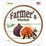 Farmers Market Figs Novelty Circle Sticker Decal Small