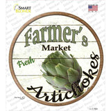 Farmers Market Artichokes Novelty Circle Sticker Decal Small