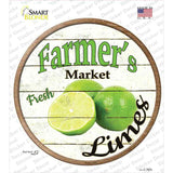 Farmers Market Limes Novelty Circle Sticker Decal Small