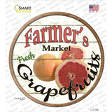 Farmers Market Grapefruits Novelty Circle Sticker Decal Small