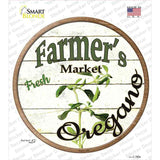 Farmers Market Oregano Novelty Circle Sticker Decal Small