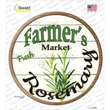 Farmers Market Rosemary Novelty Circle Sticker Decal Small