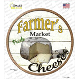 Farmers Market Cheeses Novelty Circle Sticker Decal Small