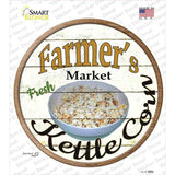 Farmers Market Kettle Corn Novelty Circle Sticker Decal Small