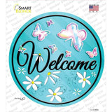 Welcome Novelty Circle Sticker Decal