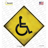 Handicap Novelty Diamond Sticker Decal