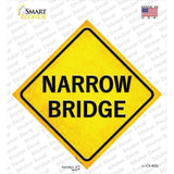 Narrow Bridge Novelty Diamond Sticker Decal