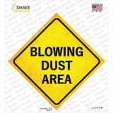 Blowing Dust Area Novelty Diamond Sticker Decal