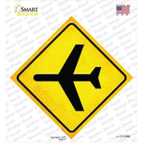 Airplane Novelty Diamond Sticker Decal