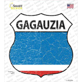 Gagauzia Flag Novelty Highway Shield Sticker Decal Small