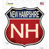 New Hampshire Novelty Highway Shield Sticker Decal Small