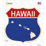 Hawaii Silhouette Novelty Highway Shield Sticker Decal Small