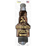 Grandads Tools Novelty Spark Plug Sticker Decal