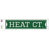 Heat Ct Novelty Narrow Sticker Decal
