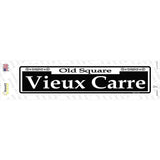 Vieux Carre Novelty Narrow Sticker Decal