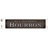 Rue Bourbon Novelty Narrow Sticker Decal