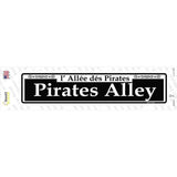 Pirates Alley Novelty Narrow Sticker Decal