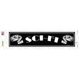 Sci-Fi Home Theater Novelty Narrow Sticker Decal
