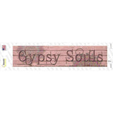 Gypsy Souls Novelty Narrow Sticker Decal