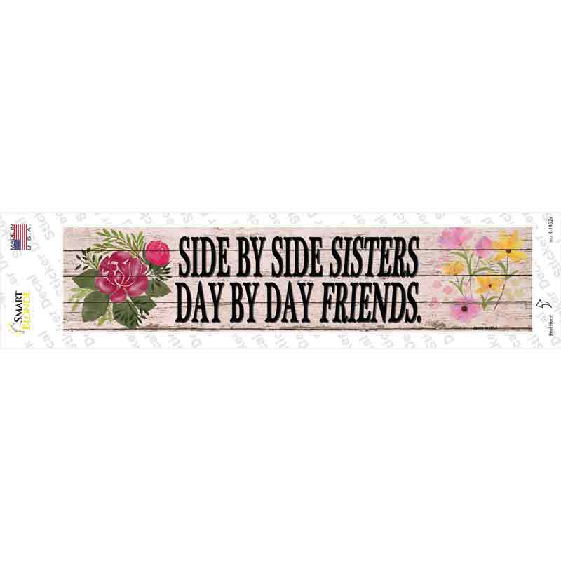 Sisters and Friends Novelty Narrow Sticker Decal | Smart Blonde