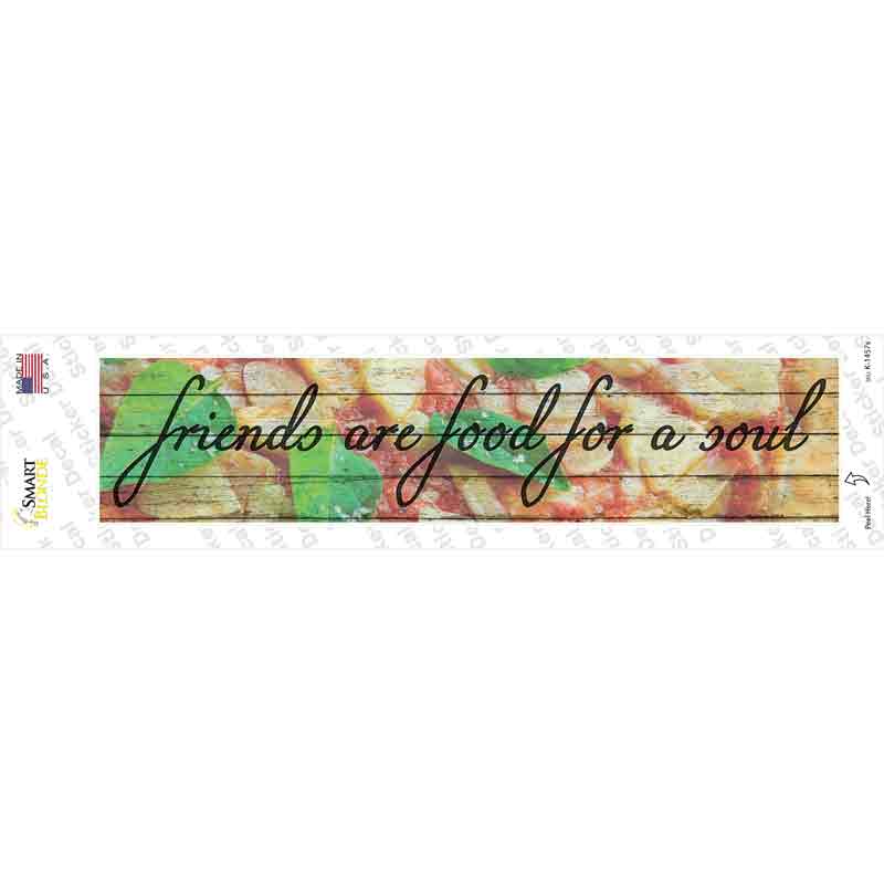 Food For A Soul Novelty Narrow Sticker Decal
