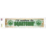 Rather Be Squatchin Novelty Narrow Sticker Decal
