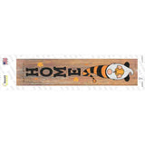 Home Orange Gnome Novelty Narrow Sticker Decal