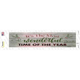 Wonderful Time of the Year Novelty Narrow Sticker Decal