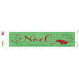 Noel Green Novelty Narrow Sticker Decal Small