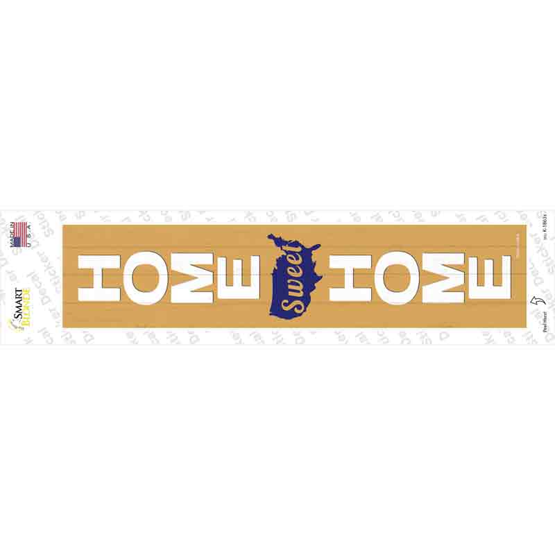 Home Sweet Home USA Novelty Narrow Sticker Decal
