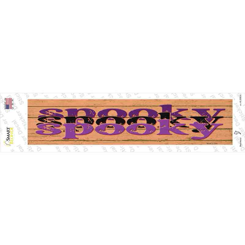 Spooky Spooky Novelty Narrow Sticker Decal Small