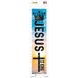 Jesus Is King Novelty Narrow Sticker Decal K-2088s