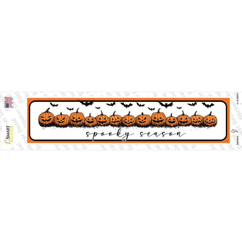 Spooky Season Novelty Narrow Sticker Decal K-2091s