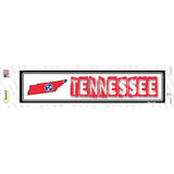 Tennessee Outline Novelty Narrow Sticker Decal Small