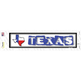 Texas Outline Novelty Narrow Sticker Decal Small