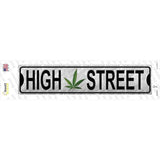 High Street Novelty Narrow Sticker Decal Small