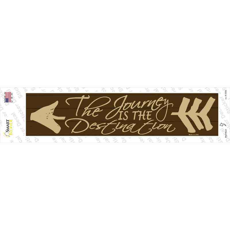 The Journey Novelty Narrow Sticker Decal