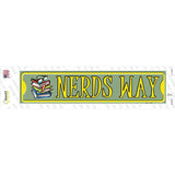 Nerds Way Novelty Narrow Sticker Decal