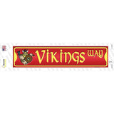 Vikings Way Novelty Narrow Sticker Decal