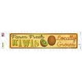 Farm Fresh Kiwis Novelty Narrow Sticker Decal Small