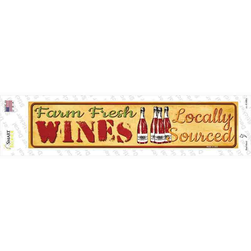 Farm Fresh WiNovelty Narrow Sticker Decal Small