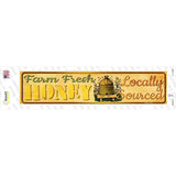 Farm Fresh Honey Novelty Narrow Sticker Decal Small